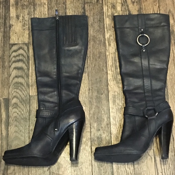 Guess Schuhes schwarz Leder Stiefel Größe 7 Poshmark Guess Schuhes Größe schwarz Leder Stiefel Größe 7 Poshmark 41c66a